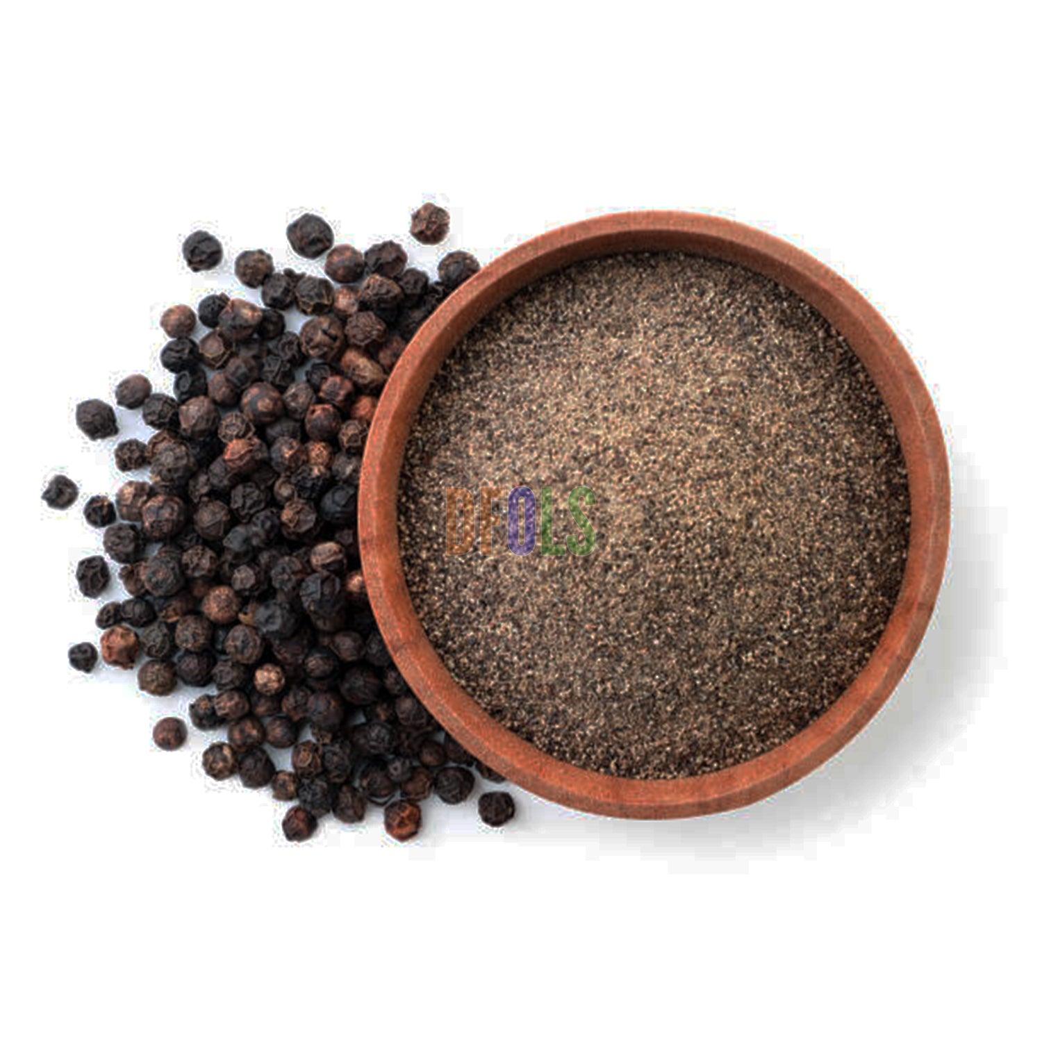 Fine Ground Black Pepper Powder – Strong Aroma & Bold Flavour | Great for Curries, BBQ, Sauces, Soups & Everyday Seasoning - DFOLS