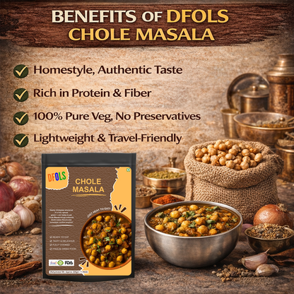 Chole Masala | Authentic Punjabi-Style Chickpeas in Rich Gravy | Ready to Eat | Heat & Serve | Flavorful, Spicy & Delicious North Indian Curry