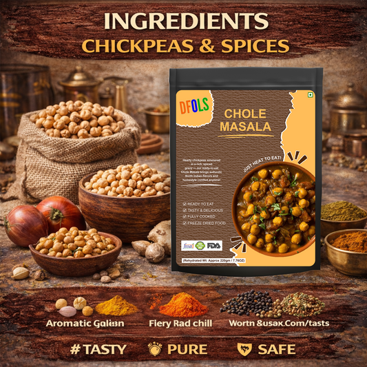 Chole Masala | Authentic Punjabi-Style Chickpeas in Rich Gravy | Ready to Eat | Heat & Serve | Flavorful, Spicy & Delicious North Indian Curry