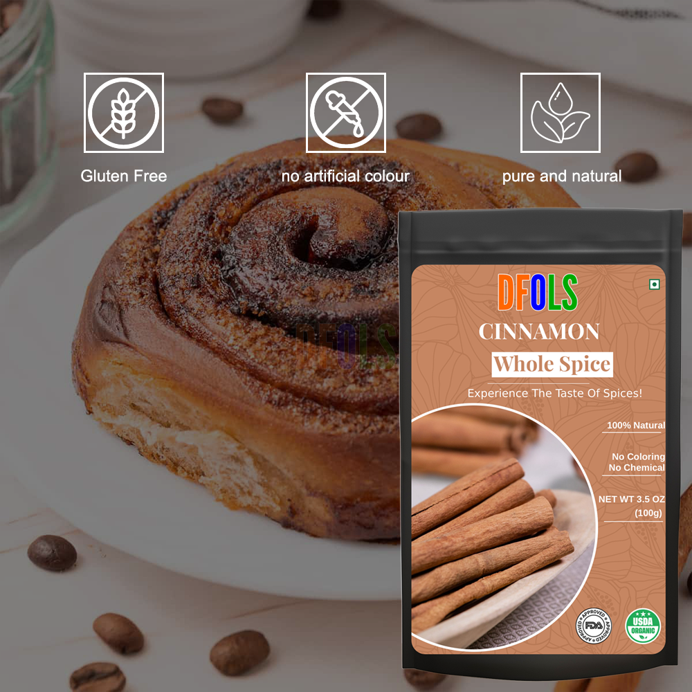 DFOLS Cinnamon Whole Spice Cooking 0.22lb 3.5oz 100g シナモンパウダー