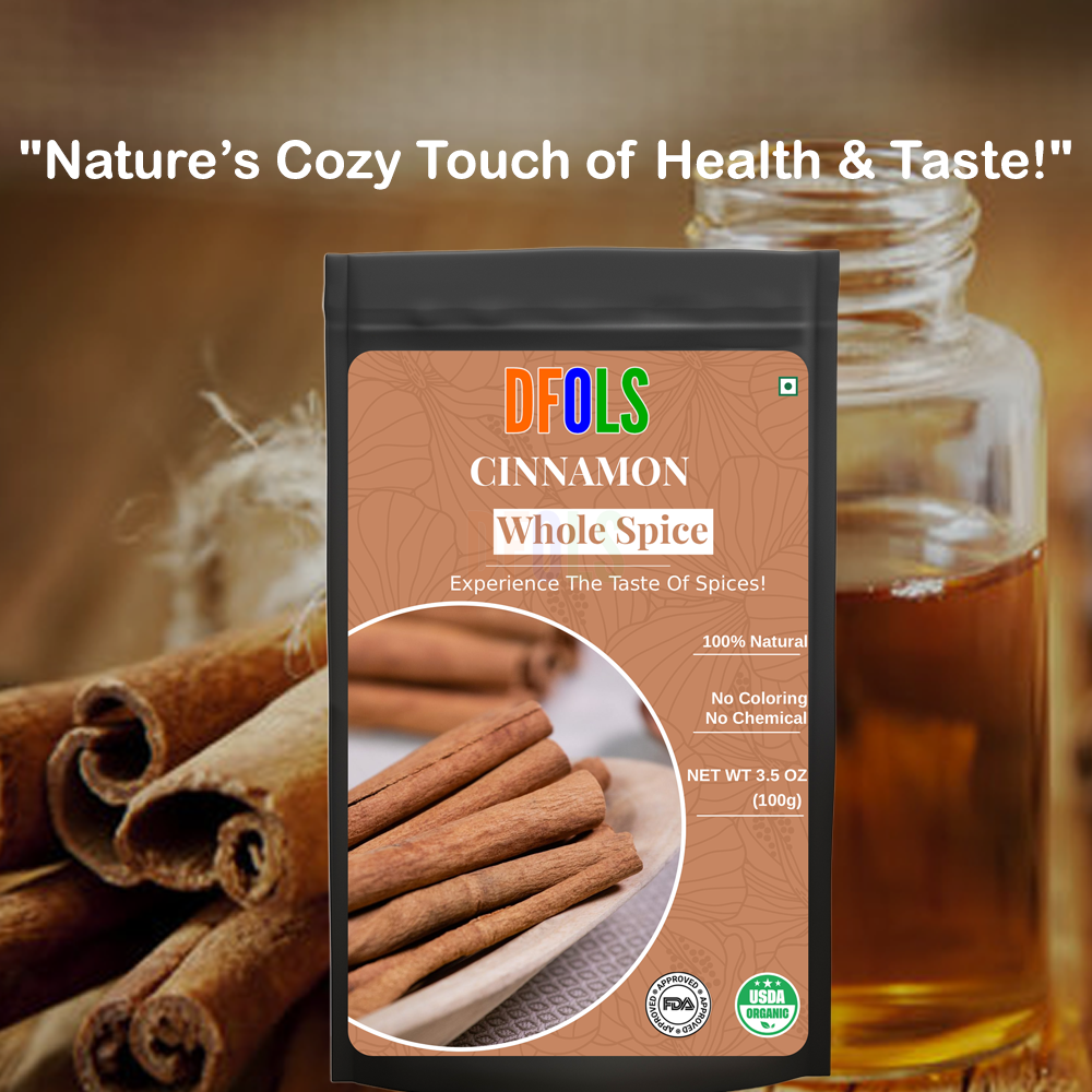 DFOLS Cinnamon Whole Spice Cooking 0.22lb 3.5oz 100g シナモンパウダー