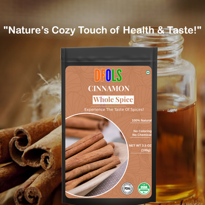 DFOLS Cinnamon Whole Spice Cooking 0.22lb 3.5oz 100g シナモンパウダー