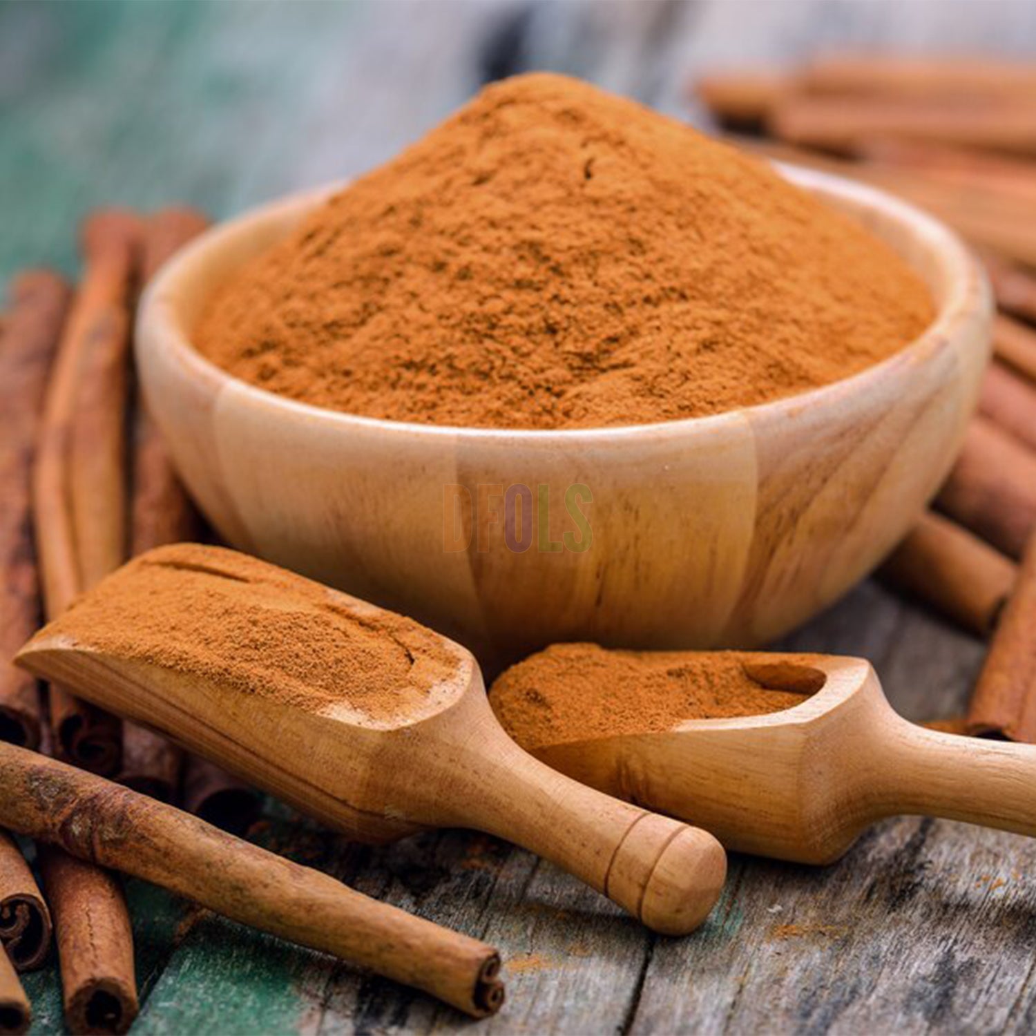Premium Cinnamon Powder | Aromatic Sweet Spice for Cooking, Baking, Curries, Desserts & Beverages | Perfect for Smoothies, Chai, Coffee & Wellness Remedies | Fresh & Pure - DFOLS
