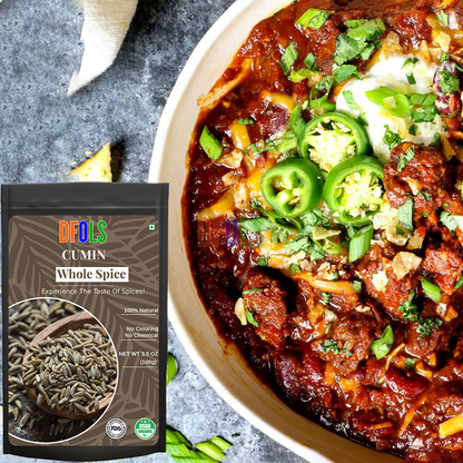 DFOLS Cumin Whole Spice Cooking 0.22lb 3.5oz 100g クミンパウダー