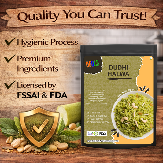 Dudhi Halwa | Authentic North Indian Bottle Gourd Dessert | Ghee-Cooked, Rich & Flavourful | 100% Vegetarian | Traditional Indian Sweet | Fresh & Premium Quality