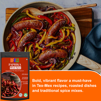 DFOLS Paprika Whole Spice Cooking 0.22lb 3.5oz 100g パプリカパウダー