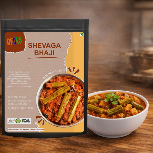 Shevaga Bhaji | Authentic Maharashtrian Drumstick Curry | Ready-to-Eat Traditional Recipe | Homemade Taste, Fresh Spices & Rich Flavour