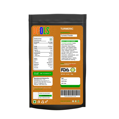 Organic Hibiscus Powder – Skin Brightening, Hair Growth Support, Antioxidant Superfood | Food-Grade, Vegan - DFOLS