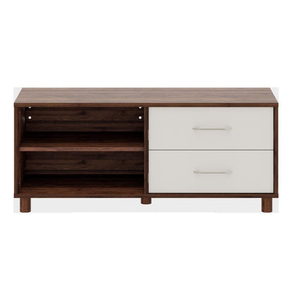 DFOLS Allie Modern Engineered Wood TV Unit with Drawers & Storage Shelf